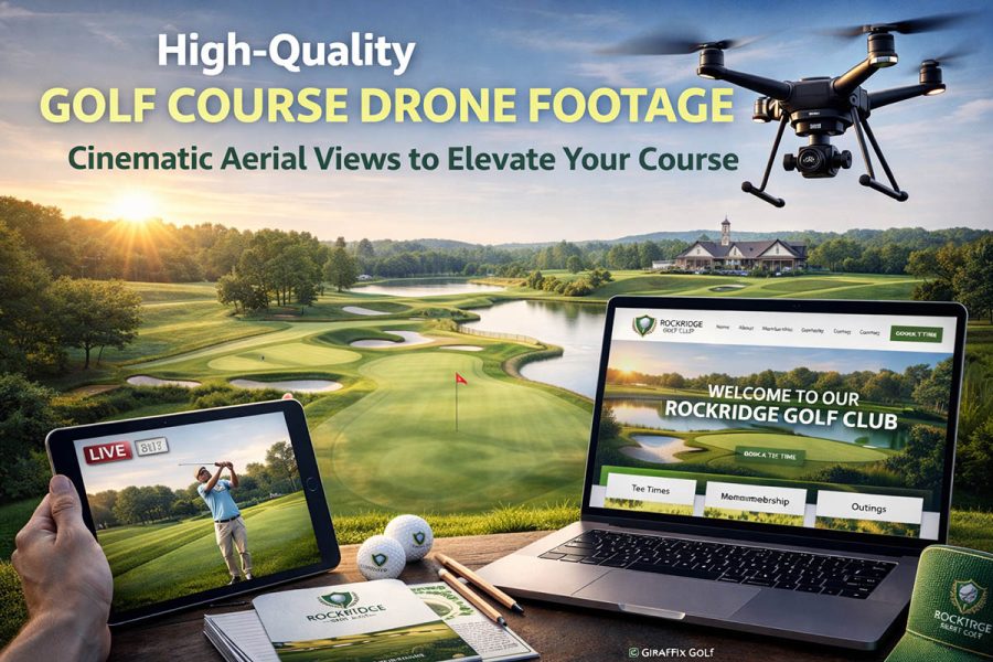 Golf Course Drone Footage