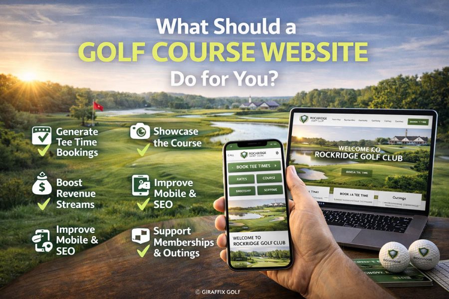 Golf Course Website must have list